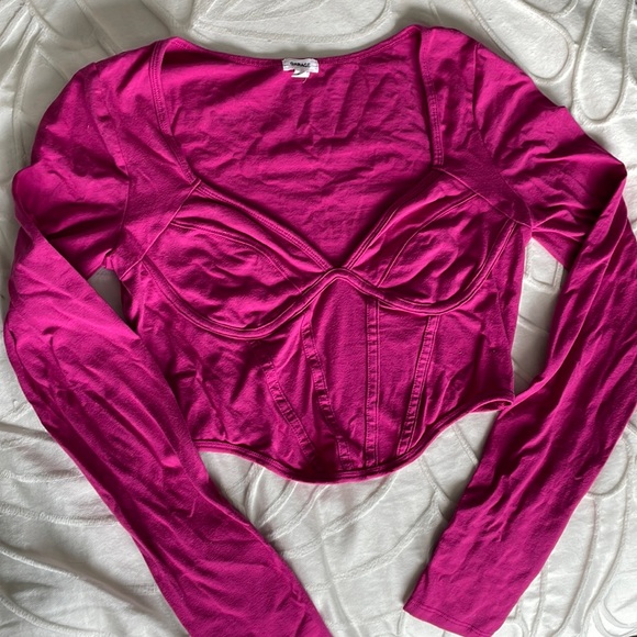 GARAGE Corset Top - Picture 1 of 3